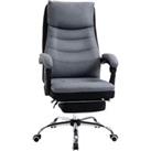 Vinsetto High Back Executive Office Chair, Reclining Computer Chair with Adjustable Height, Swivel W