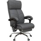 Vinsetto Vibration Massage Office Chair with Heat, PU Leather Computer Chair with Footrest, Armrest,