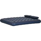 Outsunny Inflatable Air Mattress, Double Bed Size with Hand Pump, Comfortable & Durable, Vibrant