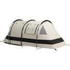Outsunny Blackout Camping Tent for 4-5 Person, with Bedroom & Living Room, 3000mm Waterproof, fo