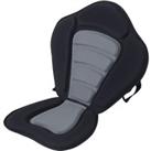 HOMCOM High Back Detachable Canoe/Kayak Seat, Comfortable Padding, Adjustable Straps, Black