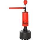 HOMCOM Freestanding Boxing Punch Bag Stand with Rotating Flexible Arm, Speed Ball, Waterable Base by