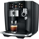Jura 15556 15659 Bean to Cup Coffee Machine - Twin Diamond Black, Black