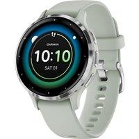 Garmin Venu 3S, GPS - 41mm - Silver / Sage Grey, Grey