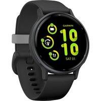Garmin vivoactive 5, GPS - 42mm - Slate / Black, Black