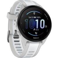 Garmin Forerunner 165 Music, GPS - 43mm - Mist Grey / Whitestone, White