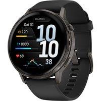 Garmin Venu 4, GPS - 45mm - Black / Slate Grey, Black