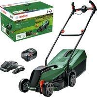 Bosch CityMower 18V-32-300 Cordless - 18 Volts Lawn Mower, Including Battery, Green