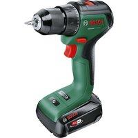 Bosch UniversalDrill 18V-60 (1x2.0Ah) + AL 18V-20 Cordless Driver Drill - Green, Green