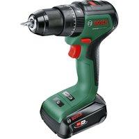 Bosch UniversalImpact 18V-60 (1x2.0Ah) + AL 18V-20 Cordless Hammer Drill - Green, Green