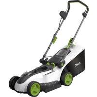 Gtech CLM50 Cordless Lawn Mower - Green / White, Green