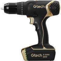 Gtech Cordless Combi Drill - Black / Gold, Black