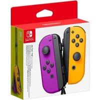 Nintendo Joy-Con Wireless Gaming Controller - Neon Purple / Neon Orange, Multi Colour