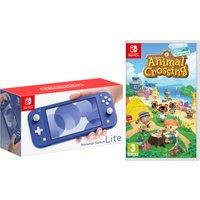 Nintendo Switch Lite 32GB with Animal Crossing: New Horizons - Blue, Blue