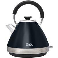 Morphy Richards Venture Retro Pyramid 100334 Kettle - Onyx, Black