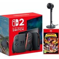 Nintendo Switch 2 256GB with Donkey Kong + Camera - Black, Black