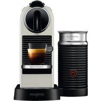 Nespresso by Magimix Citiz & Milk 11319 Pod Coffee Machine with Milk Frother - White, White