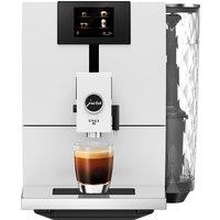 Jura ENA 8 15509 Wifi Connected Bean to Cup Coffee Machine - White, White