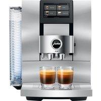 Jura Z10 15613 Wifi Connected Bean to Cup Coffee Machine - Aluminium / White, Aluminium