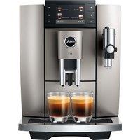 Jura E8 Espresso Coffee Machine - Silver - 15721, Silver