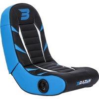 BraZen Python 2.0 Bluetooth Surround Sound Gaming Chair - Black / Blue, Black