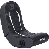 BraZen Python 2.0 Bluetooth Surround Sound Gaming Chair - Black / Grey, Black