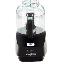 Magimix Le Micro 18113 290 Watt Chopper Mini Food Processor - Black, Black