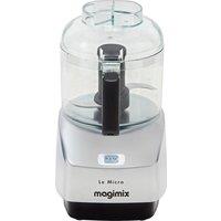 Magimix Le Micro 18115 290 Watt Chopper Mini Food Processor - Satin Steel, Stainless Steel
