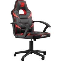BraZen Valor Mid-Back PC Gaming Chair For PC - Black / Red, Black