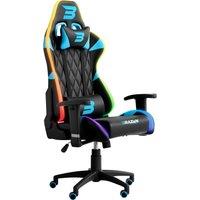 BraZen Venom Elite Esports RGB PC Gaming Chair For PC - Black / Blue, Black