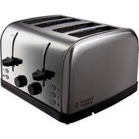 Russell Hobbs 18790 4 Slice Toaster - Stainless Steel, Stainless Steel