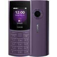 Nokia 110 4G 2nd Edition Mobile Phone in Arctic Purple, Purple