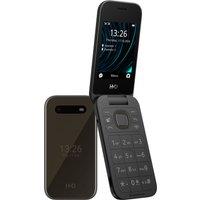 HMD 2660 Flip 128MB Flip Phone in Cosy Black, Black