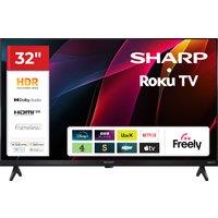 Sharp HD2225K 32" HD Smart Roku TV [2025] - 1T-C32HD2225KB, Black