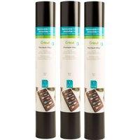 Cricut Removable Non-Smart Heat Transfer Vinyl Roll - 3 Pack - Black, Black