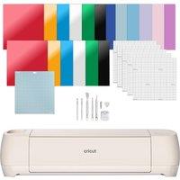 Cricut Explore 4 Essentials Bundle Smart Cutting Machine - Midnight Glass, Black