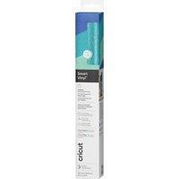 Cricut Smart Vinyl Shimmer Matless Permanent Vinyl, Seaglass Sampler - 13 in x 12 in (3 ct) - Mint / Aqua / Blue, Mint / Aqua / Blue