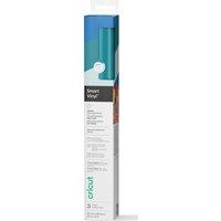 Cricut Smart Vinyl Matless Permanent Vinyl, Marina Sampler - 13 in x 12 in (3 ct) - Mint / Aqua / Blue, Mint / Aqua / Blue