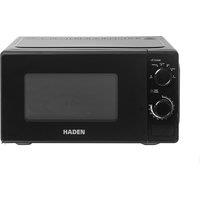 Haden 215635 20 Litre 24cm High, Freestanding Small Microwave - Black, Black