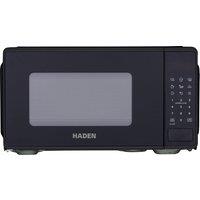 Haden 215659 20 Litre 24cm High, Freestanding Small Microwave - Black, Black