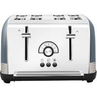 Morphy Richards Venture Retro 240335 4 Slice Toaster - Basalt, Grey