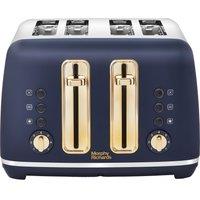 Morphy Richards Accents 242045 4 Slice Toaster - Navy, Blue