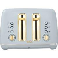 Morphy Richards Accents 242046 4 Slice Toaster - Grey, Grey