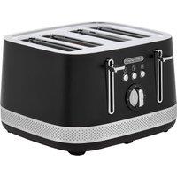Morphy Richards Illumination 248020 4 Slice Toaster - Black, Black