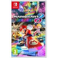 Mario Kart 8 Deluxe for Nintendo Switch, White