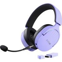 Trust GXT 491 Fayzo Wireless Gaming Headset For Nintendo Switch,PC,PlayStation 4,PlayStation 5,Playstation 3,Wii,Xbox 360,Xbox One,Xbox One S,Xbox S - Purple, Purple