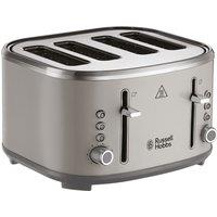 Russell Hobbs Stylevia 26293 4 Slice Toaster - Mocha, Brown