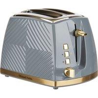 Russell Hobbs Groove 26392 2 Slice Toaster - Grey, Grey