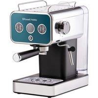 Russell Hobbs Distinctions Espresso Coffee Machine - Ocean Blue - 26451, Blue