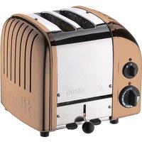 Dualit Classic 27450 2 Slice Toaster - Copper, Brass